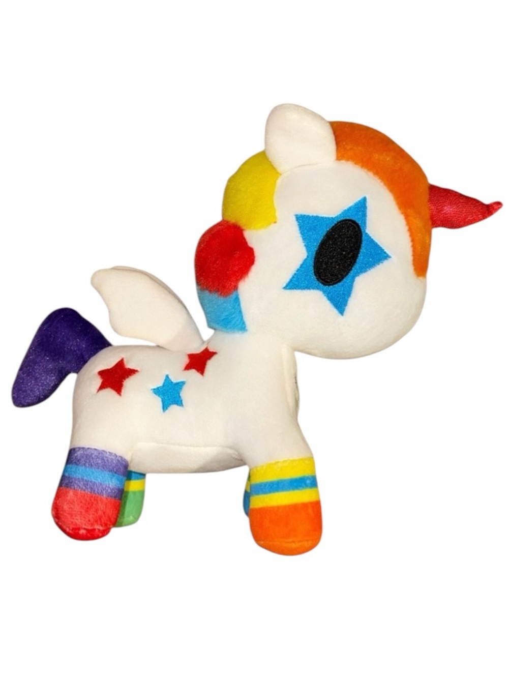 Tokidoki Bowie Unicorno Plush Soft Toy Rainbow Unicorn Aurora 8" TALL